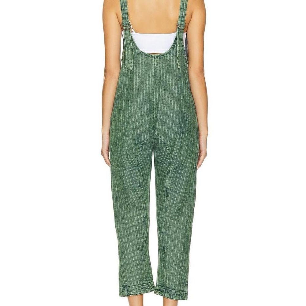Free People High Roller Jumpsuit – Escalades Stripe 🌿 - Picture 5 of 6
